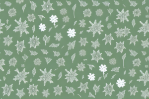 A lawn with different seasonal elements